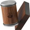HORL 2 affilacoltelli in noce - affilacoltelli da cucina per affilatura rasoi - Made in Germany - Kit per affilare i coltelli facile con rullo con supporto magnetico con 15 e 20 gradi