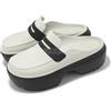 Crocs Stomp Loafer Linen Black Men Unisex Slip On Platform Shoes 209937-1HR