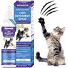 WEALLIN Spray Repellente per Gatti, 200ml Repellente Gatti e Spray AntiGraffio per Gatti Divano, Uso Interno ed Esterno, Protezione del Divano e Mobili, Ideale per Casa e Giardino