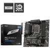 MSI MB PRO B760M-A WIFI Intel B760 LGA 1700 micro ATX