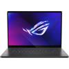 ASUS ROG Zephyrus G16 GU605MZ-QR029W Intel Core Ultra 9 185H Computer portatile 40,6 cm (16") WQXGA 32 GB LPDDR5x-SDRAM 1 TB SSD NVIDIA GeForce RTX 4080 Wi-Fi 6E (802.11ax) Windows 11 Home Grigio, Nero