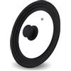 Coperchio in Vetro universale versatile 20 / 22 / 24 cm - Fortezza Protection Shield