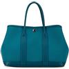 Hermès Pre-Owned - Borsa tote Toile and Negonda Garden Party 30 2018 - Donna - tela/pelle di vitello - Taglia unica - Blu