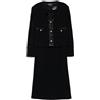 CHANEL Pre-Owned - Set con gonna 1990 - Donna - lana/seta - Taglia unica - Nero