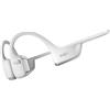 SHOKZ Cuffie Sportive OpenRun Pro 2 a Conduzione Ossea, Wireless Bluetooth 5.3, Microfoni con Cancellazione Rumore, Impermeabili IP55, 12 Ore Riproduzione, Ricarica Rapida USB-C, Argento