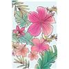 Komar Ariel Flowers - Quadro da parete, dimensioni: 50 x 70 cm, stampa artistica (senza cornice) - Disney