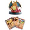 POKEMON - CHARIZARD EX Statuina Statua Figure + 3 carte PROMO (Super Premium)