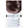 Bionike shine on trattamento colorante per capelli colore castano n.4