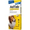 ELANCO AdTab 900 Mg 22-45 Kg - Trattamento Anti Pulci E Zecche Per Cani 3 Compresse