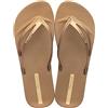 Ipanema lpanema Ipanema Bossa Soft V Fem, Infradito Donna, Beige/Oro, 38 EU