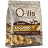 O-life Dog Adult biscotti per cani 200 gr - Tacchino, mela e curcuma - 1° ORDINE? scegli lo sconto BZR5 / BZR20 + 200 punti fedeltà