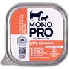 Monopro lo specialista Adult All Breeds Patè Grain Free 150 gr Salmone - confezione da 6 pezzi - Umido monoproteico cane - 1° ORDINE? 20% di sconto SU BRAND ESCLUSIVI, codice BZR20