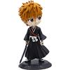 Banpresto Bleach-Ichigo Kurosaki vers.A-Q Posket 14cm, Black, One Size