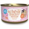 Schesir Baby per Kitten Filetti in Brodo da 70 gr Gusto Pollo con Salmone