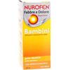 PROGRAMMI SANIT.INTEGRATI Srl Nurofen Febbre e Dolore Bambini 100mg/5ml, Sospensione Orale, 200ml, Gusto Arancia e Fragola, Senza Zucchero