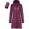 Generico Piumino Donna Giacche Corto Giacca Donna Elegante Lungo Cappotto Invernale Donna Caldo Antivento Leggero con Cappuccio Cappotto Taglie Forti con Riciclato Piumino Donna Casual Sportivo