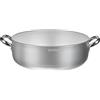 Baldassare Agnelli Pentole Agnelli ALMR110632 Casseruola Cilindrica, Bassa con 2 Manici in Acciaio Inossidabile, Argento, 32 cm, 1 Pezzo