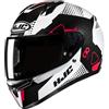 HJC Casco C10 ASPA Bianco Nero HJC L