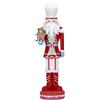 TIMSTOR Schiaccianoci Nutcracker Pan di Zenzero 32cm Poliresina Decorazione Natalizia