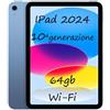 Apple Tablet Apple IPAD 2024 10ª generazione Blue 64GB WI-FI MCM84TY/A 10.9" It