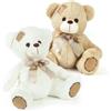 DeCar Peluche Orso Seduto con Toppa 35cm