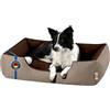 BedDog® Lupi Letto per Cane/Gatto Cuccia S Fino a XXXL, 24 Colori a Scelta, Cuscino per Cane, Divano per Cane, Cestino per Cane, Beige/Marrone L