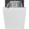 Indesit Lavastoviglie da Incasso 45 cm Slim 10 Coperti Classe energetica E Incassata a Scomparsa Totale - DSIO 3M24 C S