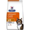 Hill's Prescription Diet s/d Urinary Care con Pollo secco per gatti 1,5 Kg