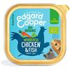 EDGARD & COOPER Umido edgard cooper PUPPY BIO Pollo e Pesce Biologici con carota e piselli 100 gr