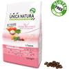 UNICA NATURA MINI - SALMONE,RISO,PISELLI 800G