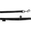 Zolux Guinzaglio Mac Leather - Per Passeggiate Eleganti - Nero - 1,2 mt x 20 mm