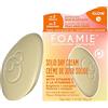 Foamie Crema viso e crema contorno occhi solida con vitamina C - Crema antimacchia viso per donna e uomo - Vitamina c siero viso con estratto di curcuma 35g
