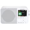 Kenwood Radio Portatile Digitale DAB / DAB+ / FM Bluetooth Display TFT colore Bianco - CR-M30DAB-W