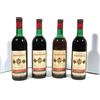 CORVO SALAPARUTA PRL) 4x CASTELDACCIA CORVO SALAPARUTA 1967 VINO ROSSO WINE VIN SICILIA PALERMO