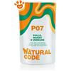 Natural Code P07 Cat Adult al Pollo, Manzo e Verdure - Bustina Da 70 Gr