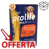 Prolife Dog Multi Taste Adult All Breeds con Pollo, Tacchino e Riso - Bustina Da 300 Gr - CONFEZIONE RISPARMIO