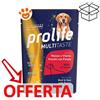 Prolife Dog Multi Taste Adult All Breeds con Manzo, Vitello e Patate - Bustina Da 300 Gr - CONFEZIONE RISPARMIO