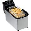 Bastilipo FE-2000 Friggitrice, 2000 W, 3 litri, acciaio inox, nero/grigio