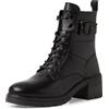 MARCO TOZZI Stivaletti da Donna con Lacci 2-25259-43, Stivali alla Moda, Nero, 39 EU
