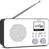 TechniSat VIOLA 2 C IR - Radio portatile con internet (DAB+, FM, WLAN, display a colori da 2,4 pollici, connessione cuffie, sveglia, timer di spegnimento, 3 watt RMS, batteria, alimentatore)