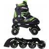 Garlando Reverse Pattini a Rotelle e in Linea Rollerblade 2 in 1 Colore verde lime Taglia S 30/34