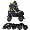 Garlando Reverse Pattini a Rotelle e in Linea Rollerblade 2 in 1 Colore verde lime Taglia L 37/40