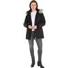 Tommy Hilfiger Giacca Donna Padded Parka With Fur Invernale, Nero (Black), XL
