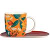 HP ITALIA Srl Neavita Casa Dolce Casa Cookie Mug Tazza In New Bone China Con Piattino 300ml