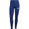 adidas Donna Essentials 3-Stripes Cotton Leggings, Black/White, XS