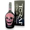 Torai Magnum spumante rosè extra dry, bottiglia gioiello decorata con 683 cristalli, uve Glera, Pinot nero e Raboso, perlage fine e persistente, profumo fruttato, sapore fresco e aromatico, scatola regalo