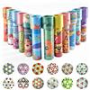 Audasi 12 Pezzi Kaleidoscope Toy Carta Classica Caleidoscopi Vintage Retro Giocattoli Educativi Passa Il Pacco Regali Per Bambini Regali Di Ritorno Per La Festa Di Compleanno Christmas Modelli casuali