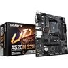 GIGABYTE Scheda madre A520M S2H - Supporta CPU AMD Ryzen serie 5000 AM4, VRM digitale puro 4+3 fasi, fino a 5100MHz DDR4 (OC), PCIe 3.0 x4 M.2, LAN GbE, USB 3.2 Gen 1