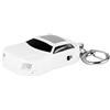 TIKATARER Trova Chiavi, Localizzatore Chiavi con Suono Portachiavi per Auto Controllo del Suono ABS Forma Auto LED Trova Chiavi Anti Smarrimento Portachiavi con Fischio per Portafogli,