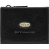 Fossil Portafoglio da Uomo Andrew, PortaCarte in eco Pelle Nero 10,8 cm L x 1,0 cm L x 8,3 cm H ML4394001